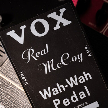 Vox Real McCoy Wah pedal flip upside down