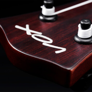 Vox VFU-1 Ukelele headstock closeup