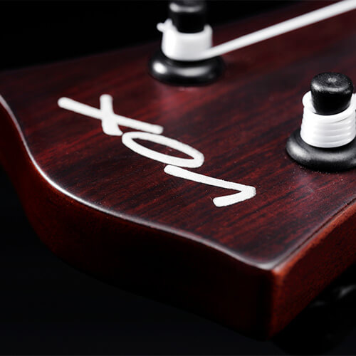 Vox VFU-1 Ukelele headstock closeup