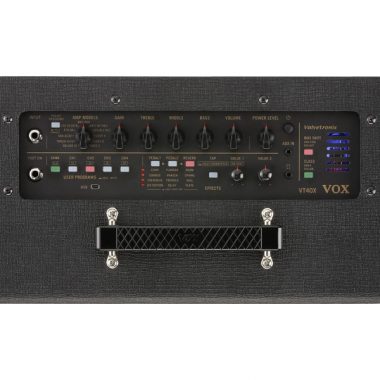 top view of VOX amplifier