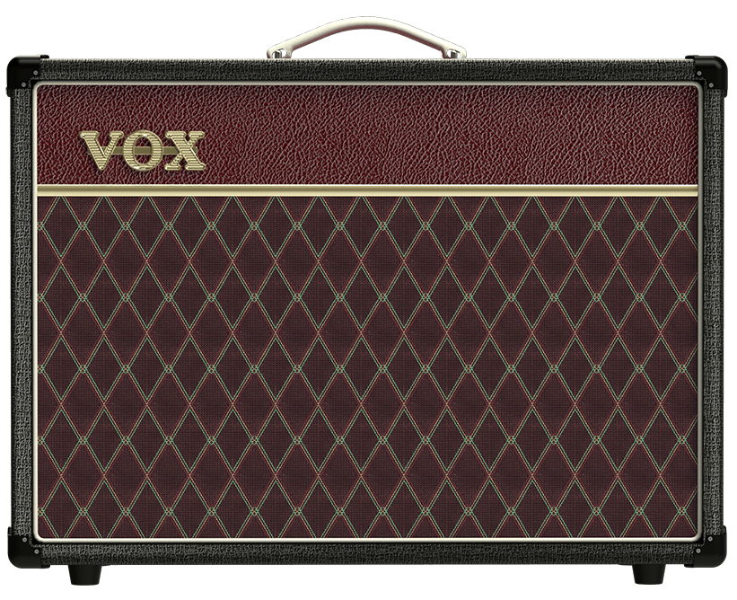 front view of VOX amplifier