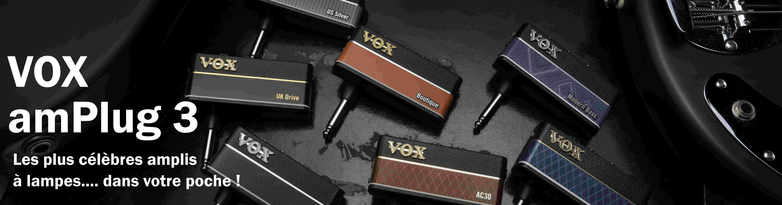 VOX amPlug3 la nouvelle génération d'ampli pour casque