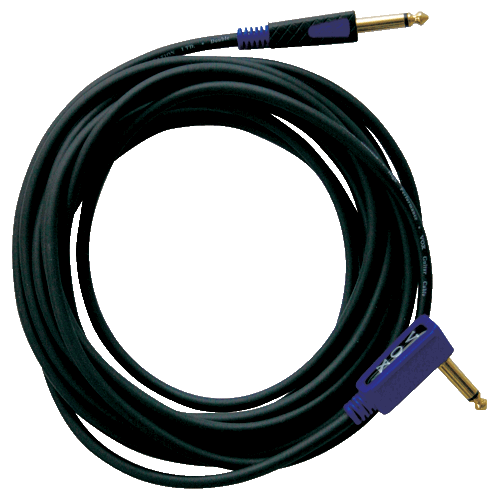 closeup of VOX rock cable
